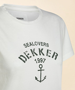 T-shirt con stampa ancora | Dekker