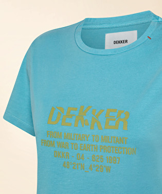 T-shirt with front lettering | Dekker