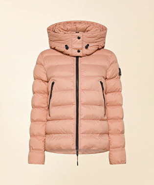 Tapered Down Jacket With Wide Collar | Dekker