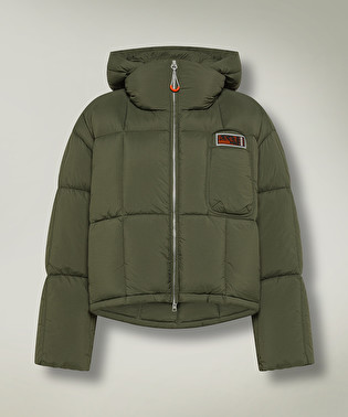 Puffer jacket corto in nylon superleggero | Dekker