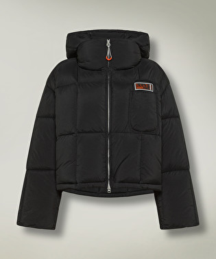 Puffer jacket corto in nylon superleggero | Dekker