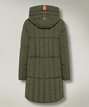 Piumino lungo in nylon superleggero | Dekker