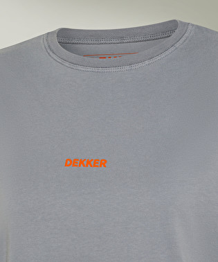 T-shirt in cotone con logo | Dekker