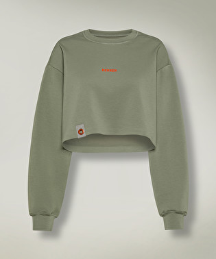 Felpa cropped in scuba | Dekker