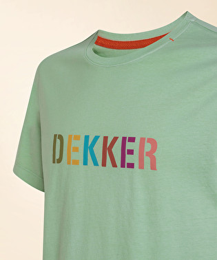 T-shirt con stampa logo | Dekker