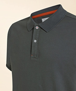 Pique polo with patches | Dekker