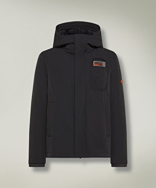 Technical jacket with rectangular details | Dekker