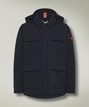 Field jacket in double fabric | Dekker