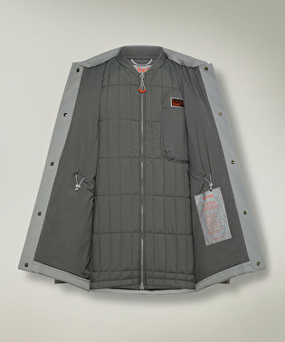 Field jacket in double fabric | Dekker