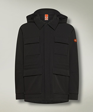 Field jacket in double fabric | Dekker