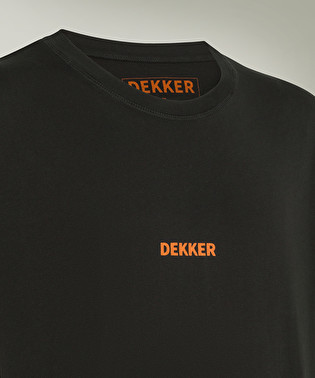 T-shirt in cotone con logo | Dekker