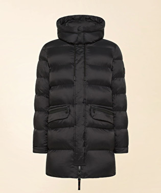 Down jacket with large quilted sections | Dekker